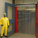 QuickMount Frosted PVC Strip Curtains – Easy Install, Durable & Frost-Resistant for Temperature Control & Privacy