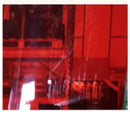 Brown Transparent Red Coloured Curtains (QuickMount)