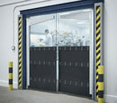 Made to Measure Impact Doors – PVC or Rubber Industrial Use