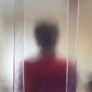 Dark Gray Frosted PVC Strip Curtains (Hook-on)