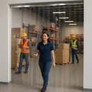 Standard Clear PVC Strip Curtains (Hook-on)