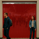 Transparent Red Coloured PVC Strip Curtains (Hook-on)