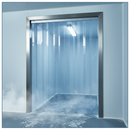 PVC Strip Curtain Material Polar Freezer Grade Clear | 200mm Wide × 2mm | -25°C | Per Metre UK installed in professional UK setting
