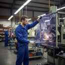 PVC Clear Sheet 1800mm Wide | Flexible Vinyl Heavy-Duty Transparent | Cut to Length UK installed in professional UK setting