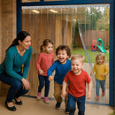 School Freeflow PVC Strip Curtains – QuickMount System for Easy Installation & Long-Lasting Durability