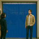 Transparent Blue Coloured PVC Strip Curtains (QuickMount)