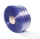 Ribbed Clear PVC Strip Bulk Roll (50m)