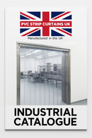 Food Grade PVC Strip Curtains UK – Clear Industrial Doorway Strips for Cold Rooms, Warehouses & Factories (Made in Britain)