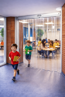 School Freeflow PVC Strip Curtains – QuickMount System for Easy Installation & Long-Lasting Durability