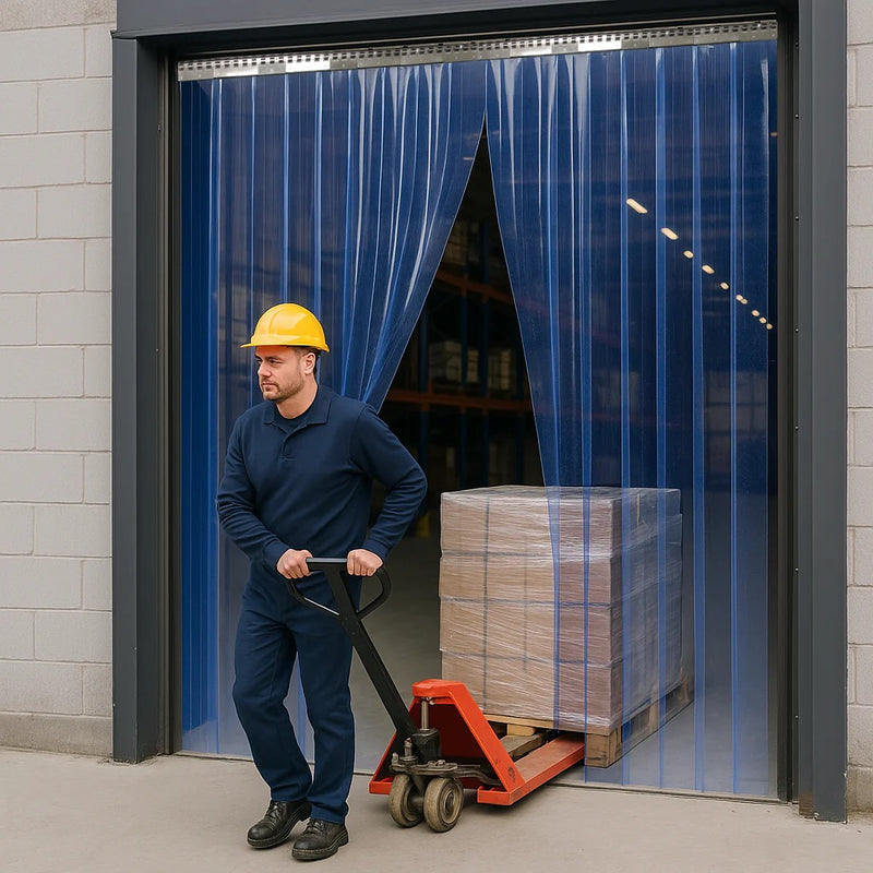 Heavy Duty PVC Strip Curtains Multipurpose Fixed Size PVC Curtains