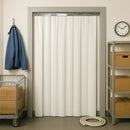 Solid White PVC Strip Curtains (Hook-on)