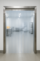 Food Grade PVC Strip Curtains UK – Clear Industrial Doorway Strips for Cold Rooms, Warehouses & Factories (Made in Britain)