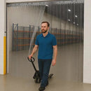 Standard Clear PVC Strip Curtains – QuickMount System, Durable, Transparent, Easy-Fit for Doors & Workspaces