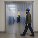 Cold Room PVC Strip Curtains – Clear Hook-On Freezer Door Strips | Durable, Cold-Resistant & Energy Saving