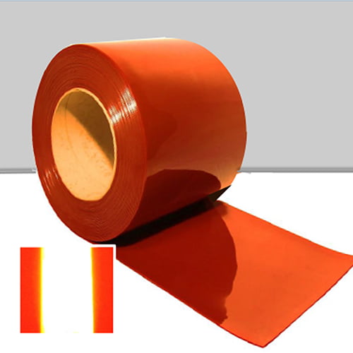 Light Gray Anti-UV Red PVC strip Linear Metre