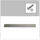 Gray Aluminium Twin Track Fixing Plates