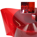 Light Gray Transparent Red PVC Rolls (50m)
