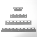 Light Slate Gray Galvanised Steel Hook On Plate Sets