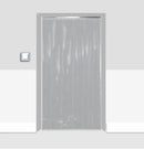 Light Gray Solid White Coloured Curtains (QuickMount)
