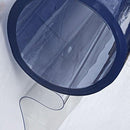 Dark Slate Blue UV Resistant PVC Curtain Sheet Clear PVC Plastic Sheeting For Outdoor Use
